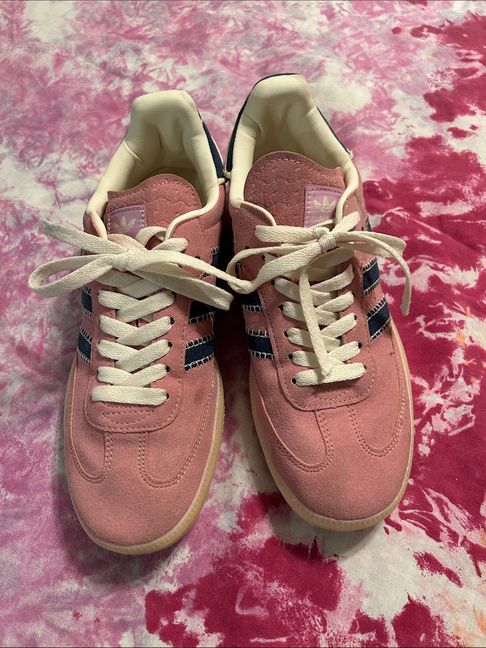 Adidas samba no title pink sneakers size 7